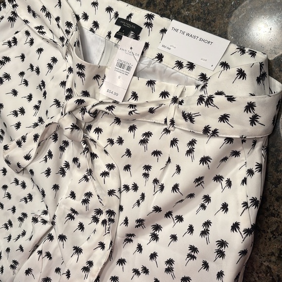 Ann Taylor Tie Waist Short - Picture 2 of 4
